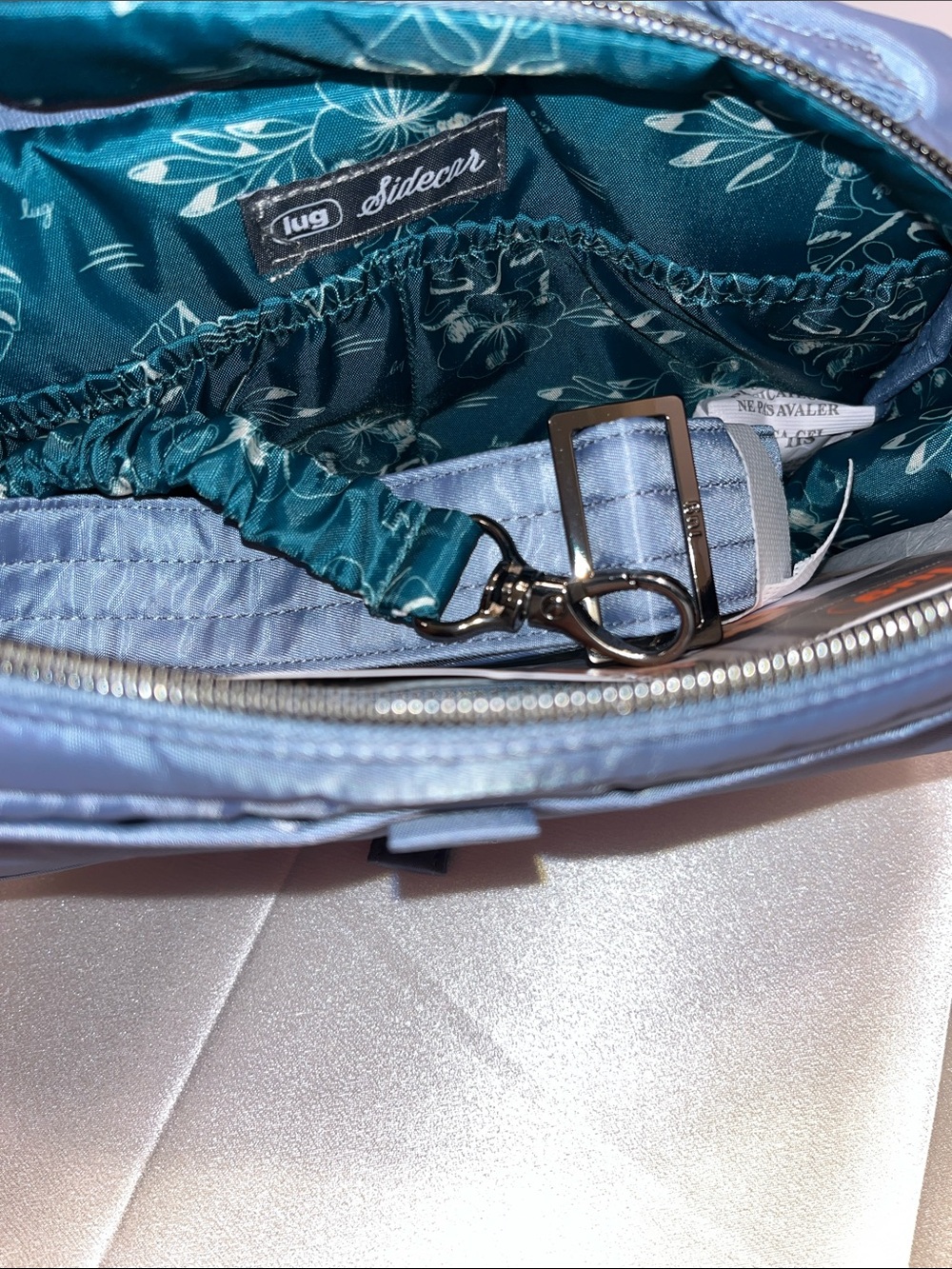 LUG - Sidecar Convertible Crossbody - Only KELLY GREEN Available Now - Picture 5 of 13